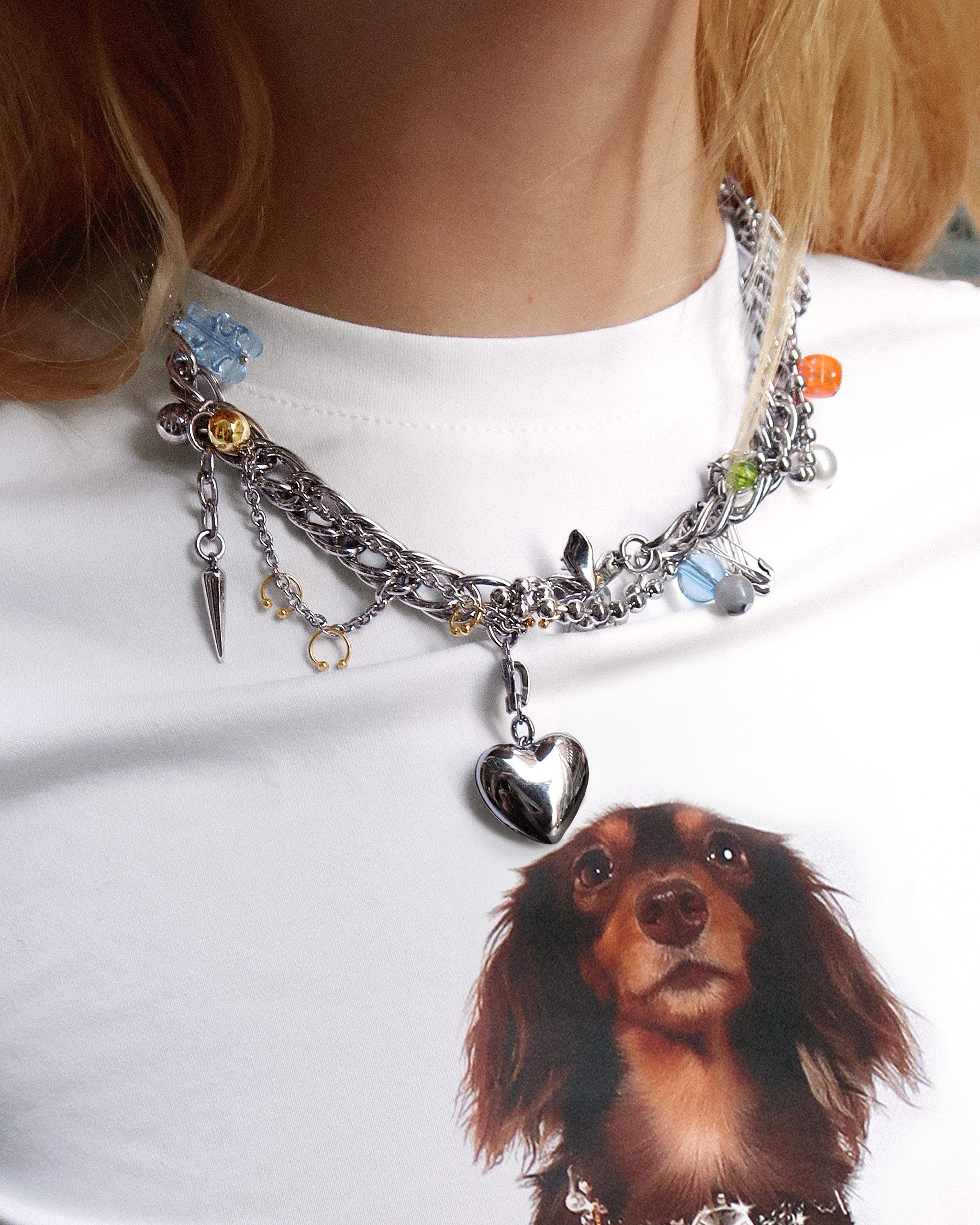 Cluster Necklace